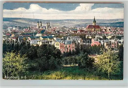 AK / Ansichtskarte Naumburg Saale Panorama Kat. Naumburg