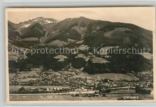 AK / Ansichtskarte Schwaz Tirol Panorama Kat. Schwaz