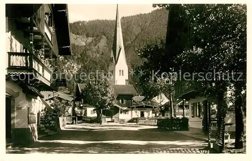 AK / Ansichtskarte Bayrischzell Dorfpartie Kat. Bayrischzell