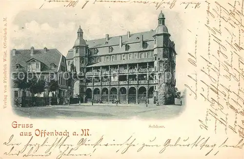 AK / Ansichtskarte Offenbach Main Schloss Kat. Offenbach am Main