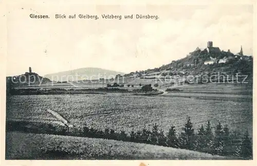 AK / Ansichtskarte Giessen Lahn Blick auf Gleiberg Vetzberg und Duensberg Kat. Giessen