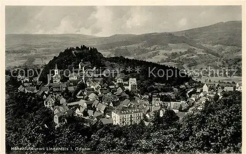 AK / Ansichtskarte Lindenfels Odenwald Panorama Hoehenluftkurort Kat. Lindenfels