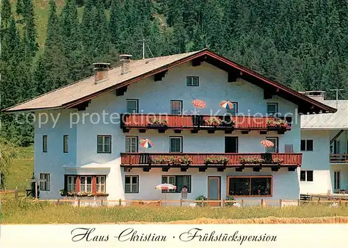 AK / Ansichtskarte Waldring Tirol Haus Christian Kat. Oesterreich