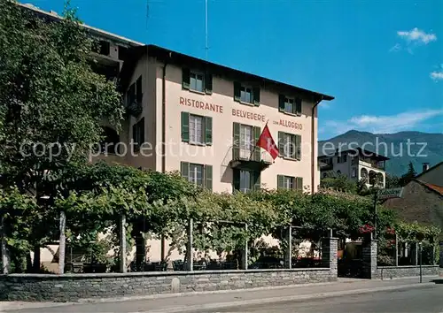 AK / Ansichtskarte Ascona TI Ristorante Belvedere con Allogio Kat. Ascona