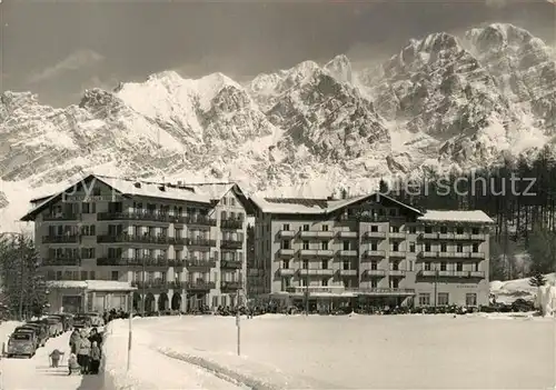 AK / Ansichtskarte Cortina d Ampezzo Pocol Albergo Villa Argentina Hotel Tofana Kat. Cortina d Ampezzo