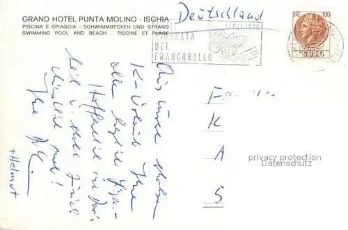 AK / Ansichtskarte Ischia Grand Hotel Punta Molino Kat. 