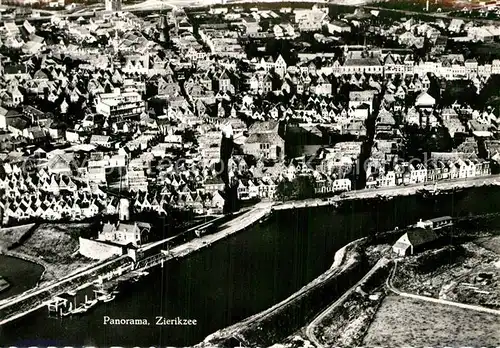 AK / Ansichtskarte Zierikzee Fliegeraufnahme Panorama Kat. Zierikzee