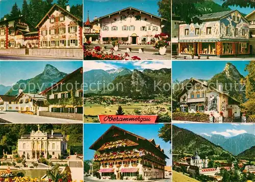 AK / Ansichtskarte Oberammergau Passionsdorf Kat. Oberammergau