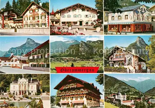 AK / Ansichtskarte Oberammergau Passionsdorf Kat. Oberammergau