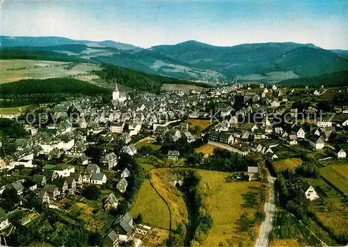 AK / Ansichtskarte Winterberg Hochsauerland Fliegeraufnahme Kat. Winterberg