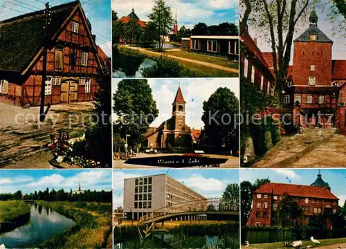 AK / Ansichtskarte Winsen Luhe Luhe Kreishaus Schlosshof  Kat. Winsen (Luhe)