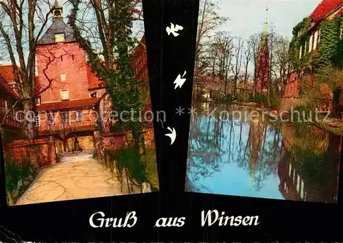 AK / Ansichtskarte Winsen Luhe Schloss Kirche Kat. Winsen (Luhe)