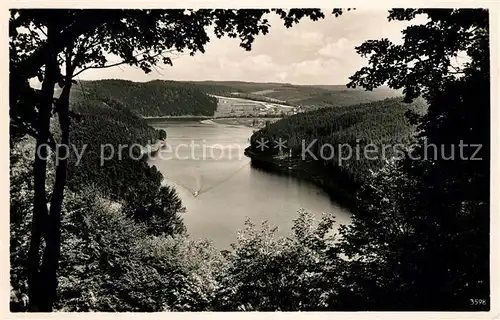 AK / Ansichtskarte Saaldorf Bad Lobenstein Panorama Stausee Saaletalsperre Heinrichstein Felsen Kat. Bad Lobenstein