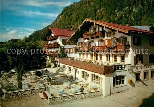 AK / Ansichtskarte Reit Winkl Hotel Gasthof Zur Post  Kat. Reit im Winkl