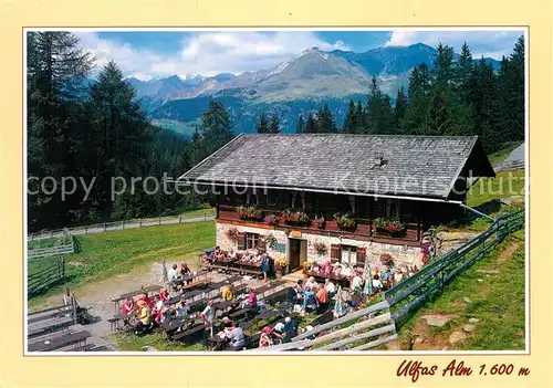 AK / Ansichtskarte Bozen Suedtirol Ulfas Alm Hinterpasseirer Waalweg Kat. Bozen Suedtirol