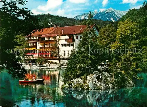 AK / Ansichtskarte Grainau Hotel am Badersee Kat. Grainau