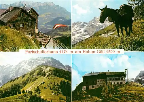 AK / Ansichtskarte Purtscheller Haus Untersberg Huettenmuli Eckersattel Kat. Berchtesgaden