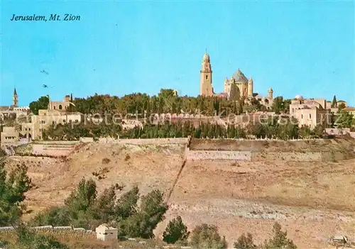 AK / Ansichtskarte Jerusalem Yerushalayim Mt Zion Kat. Israel