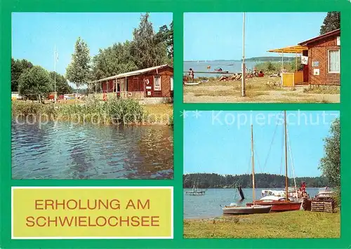 AK / Ansichtskarte Schwielochsee Niewisch Pieskow Leissnitz Kat. Schwielochsee