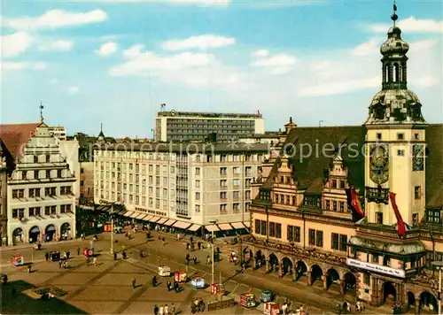 AK / Ansichtskarte Leipzig Am Markt Kat. Leipzig