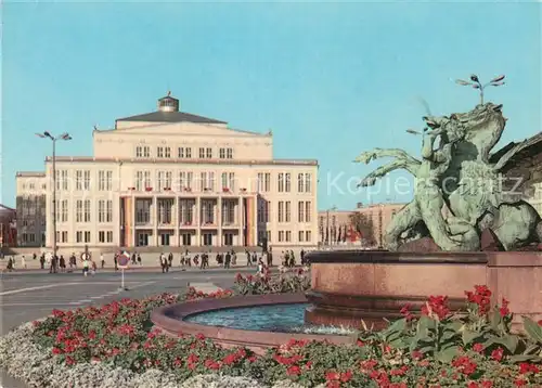 AK / Ansichtskarte Leipzig Opernhaus am Karl Marx Platz Kat. Leipzig