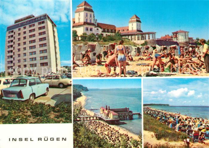 AK / Ansichtskarte Insel Ruegen Hotelbetriebe der Insel Sellin Hotel