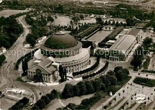 AK / Ansichtskarte Hannover Fliegeraufnahme Stadthalle Kat. Hannover