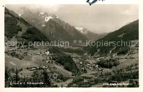 AK / Ansichtskarte Dalaas Arlbergstrasse Alpenpanorama Kat. Dalaas Arlberg