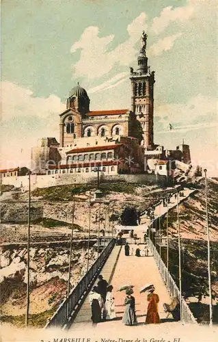 AK / Ansichtskarte Marseille Bouches du Rhone Notre Dame de la Grde
