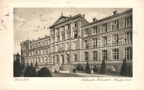 AK / Ansichtskarte Darmstadt Technische Hochschule Hauptgebaeude Kat. Darmstadt