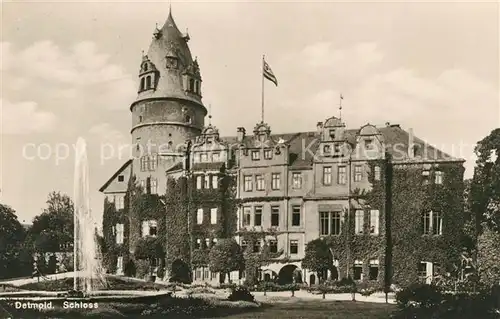 AK / Ansichtskarte Detmold Schloss Kat. Detmold