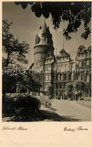 AK / Ansichtskarte Detmold Schloss Zeichnung Ludwig Roemer Kat. Detmold