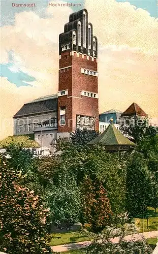 AK / Ansichtskarte Darmstadt Hochzeitsturm Kat. Darmstadt