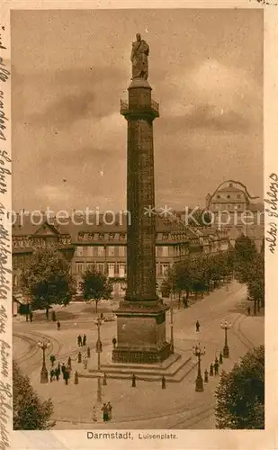 AK / Ansichtskarte Darmstadt Luisenplatz Kat. Darmstadt