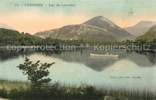 AK / Ansichtskarte Lourdes Hautes Pyrenees Lac de Lourdes Kat. Lourdes