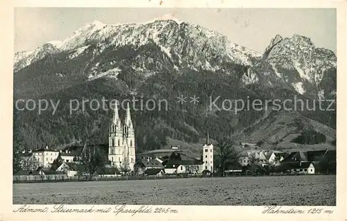 AK / Ansichtskarte Admont Steiermark Hahnstein Kirche Kat. Admont