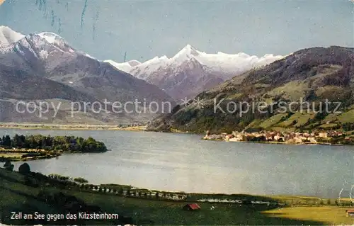 AK / Ansichtskarte Zell See Panorama Kitzsteinhorn Kat. Zell am See