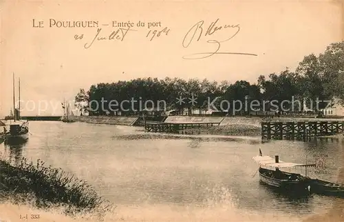 AK / Ansichtskarte Pouliguen Le Hafen Kat. Le Pouliguen