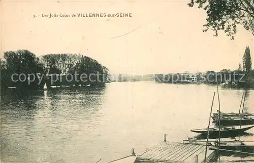 AK / Ansichtskarte Villennes sur Seine Aux bords de la Seine Kat. Villennes sur Seine