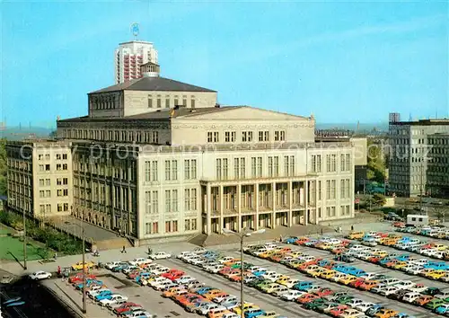 AK / Ansichtskarte Leipzig Opernhaus am Karl Marx Platz Kat. Leipzig