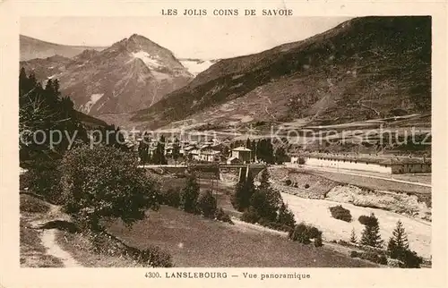 AK / Ansichtskarte Lanslebourg Mont Cenis Vue panoramique Collection Les Jolis Coins de Savoie Kat. Lanslebourg Mont Cenis