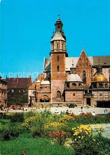 AK / Ansichtskarte Krakow Krakau Katedra wawelska
