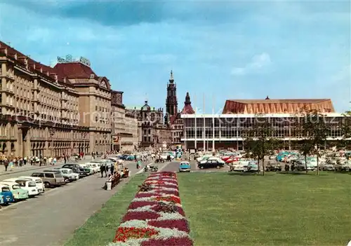 AK / Ansichtskarte Dresden Altmarkt mit Kulturpalast Kat. Dresden Elbe