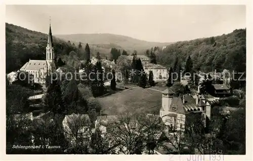 AK / Ansichtskarte Schlangenbad Taunus  Kat. Schlangenbad