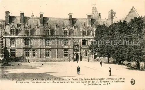 AK / Ansichtskarte Blois Loir et Cher Chateau Kat. Blois