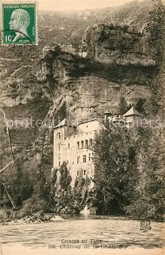 AK / Ansichtskarte Gorges du Tarn Chateau de la Caze Kat. Le Rozier