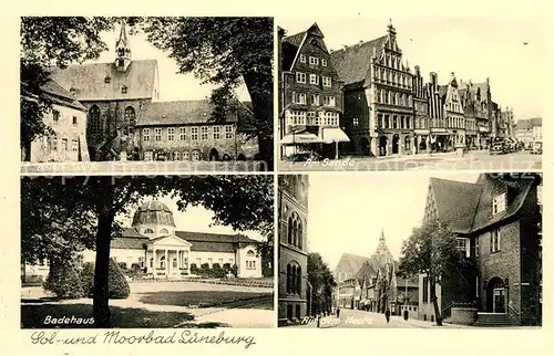 AK / Ansichtskarte Lueneburg Badehaus Am Sande Kloster Luene Auf dem Meere Kat. Lueneburg