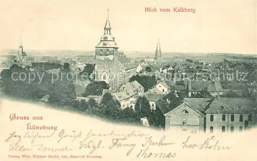 AK / Ansichtskarte Lueneburg Blick vom Kalkberg Kat. Lueneburg