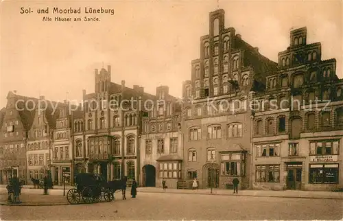 AK / Ansichtskarte Lueneburg Alte Giebelhaeuser am Sande Kat. Lueneburg