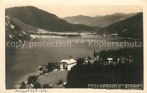 AK / Ansichtskarte Achensee Seepartie Kat. Eben am Achensee